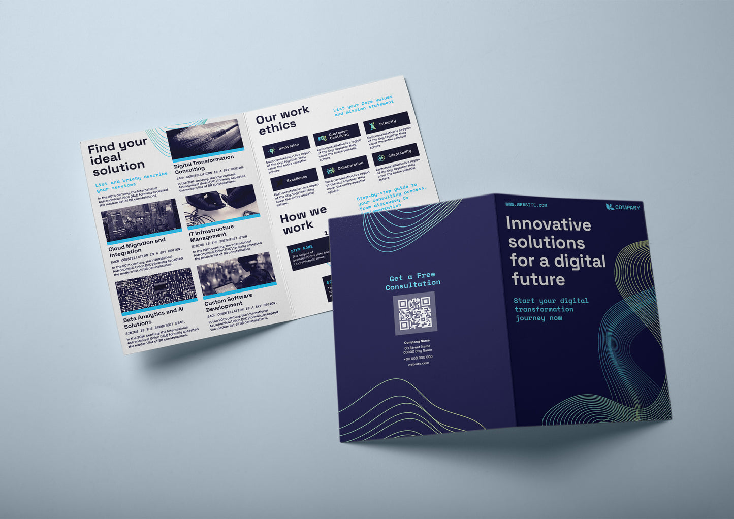 Dípticos y trípticos